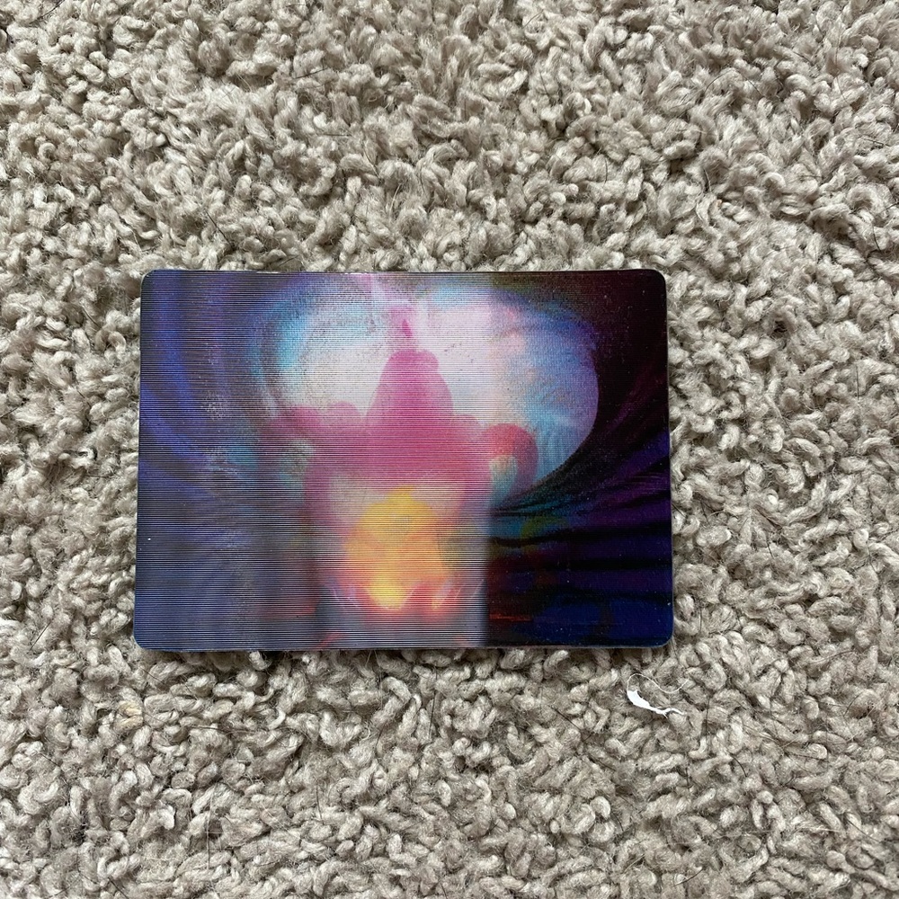 Disney’s the little mermaid lenticular trading card